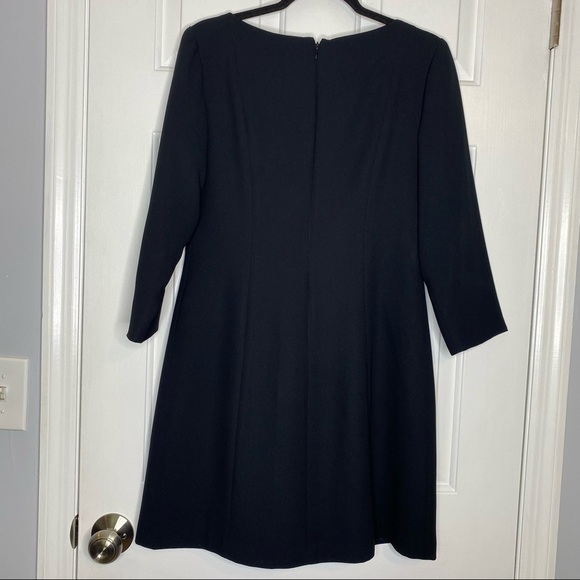 SHIN Choi Coleridge Black Dress 3/4 sleeve Mini, size 8 little black dress lbd - Picture 6 of 8